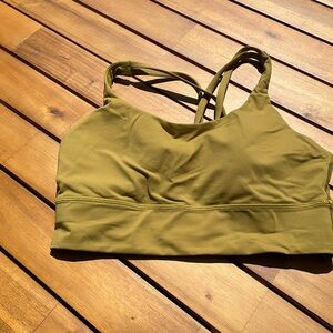 lululemon athletica Olive Sports Bra
